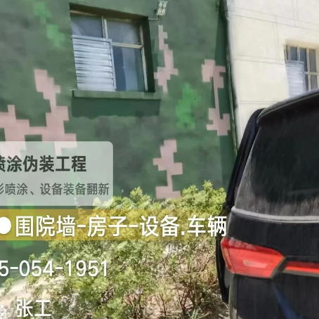 遵义数码迷彩漆施工